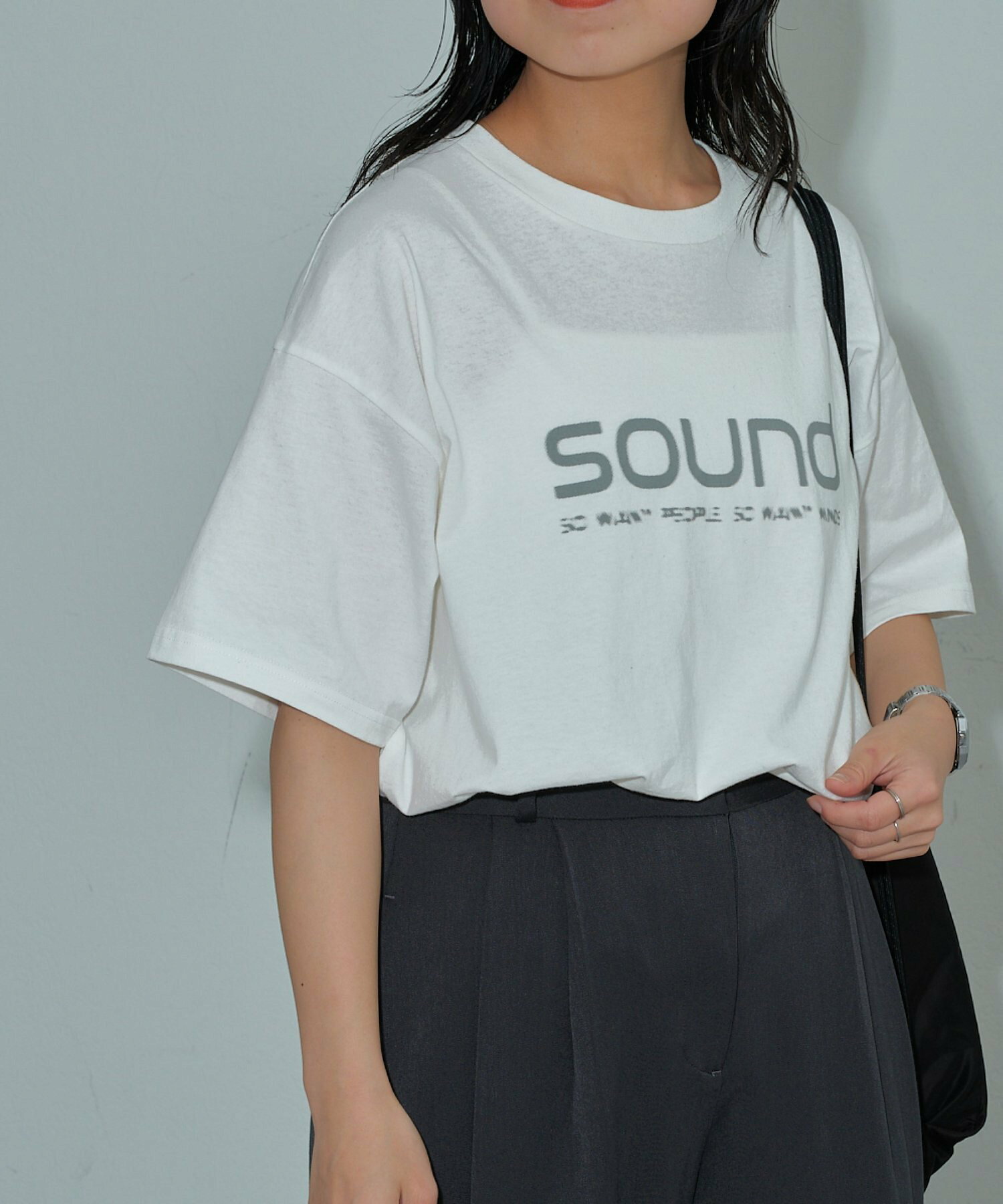 【LEI企画】SOUNDロゴTシャツ